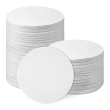 100 stuks rond magnetronpapier, 4,7 inch hogetemperatuurkeramische plank voor doe-het-zelf glasfusing-knutselwerkjes