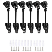 Verbeterde Bungee Kit en Eindkap Buitenrolzonnescherm Vervangend Onderdeel Spanbanden Elastische Winddichte Koordgesp