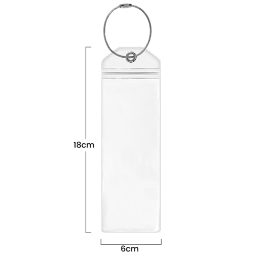 Bagagelabels, 10-pack koffer cruise label houder, labels, 2