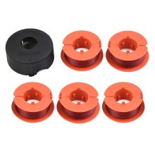 Set van 6 grasmaaierspoel en -hoes, geschikt voor F016800175 en F016L71088.
