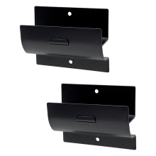 Robuuste ladderhanger - muurbevestigingshaken voor opslag - kruiwagenhangers garagemuur - 2 stuks