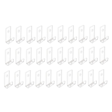 Vinylplaat displayplank voor aan de muur, 30 stuks minimalistische acryl houderstandaard voor CD