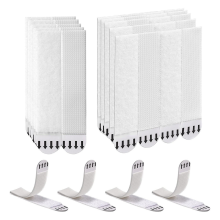 20 paar (40 strips) smalle schilderij ophangstrips, waterbestendige kleefstrips voor lijst 19x92mm