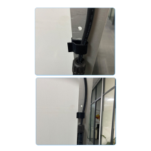 100 stuks zonnepaneeldraadklemmen PV-kabelklem voor framebeugel met een bereik van 1,0 mm - 3,2 mm zwart