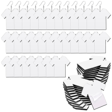 100 stuks sublimatie blanks shirt oorbel ornamenten sieraden