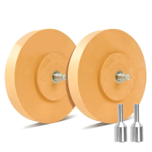 Decal Remover Eraser Wheel Adhesive met adapter 2-pack 4 inch rubber voor boormachine verwijdert autovinyl