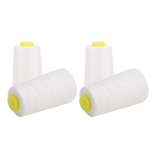 Universele witte draad voor het naaien van polyester van 3000 yards per spoel