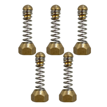 stuks 1/8 binnendraad hogedrukreinigerpijpsproeiers, rioolafvoerveeruitwerpers, reinigingsvibrerende sproeiers