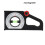 Technische inclinometer, universele hellingmeetschaal, multifunctionele goniometer instrumenttool A 8
