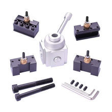 Mini draaibank snelwissel gereedschapshouder en Multifid houder, 120034 Kit,