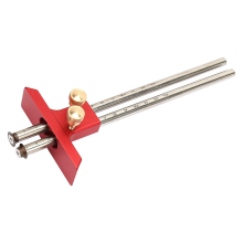 Dubbelkoppige afschrijfmes type pen houtbewerkingsgereedschap