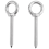 Zware ooghaken zelftappende oogschroef draagvermogen 700 lbs (4-pack - M10) 5