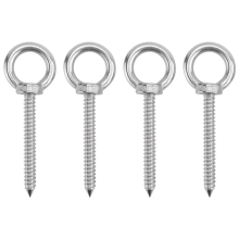 Zware ooghaken zelftappende oogschroef draagvermogen 700 lbs (4-pack - M10)