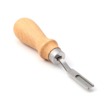Schuine breedte kantensnijder DIY handgereedschap voor het snijden van leer Brede mond uitdunmes Rand afschuining