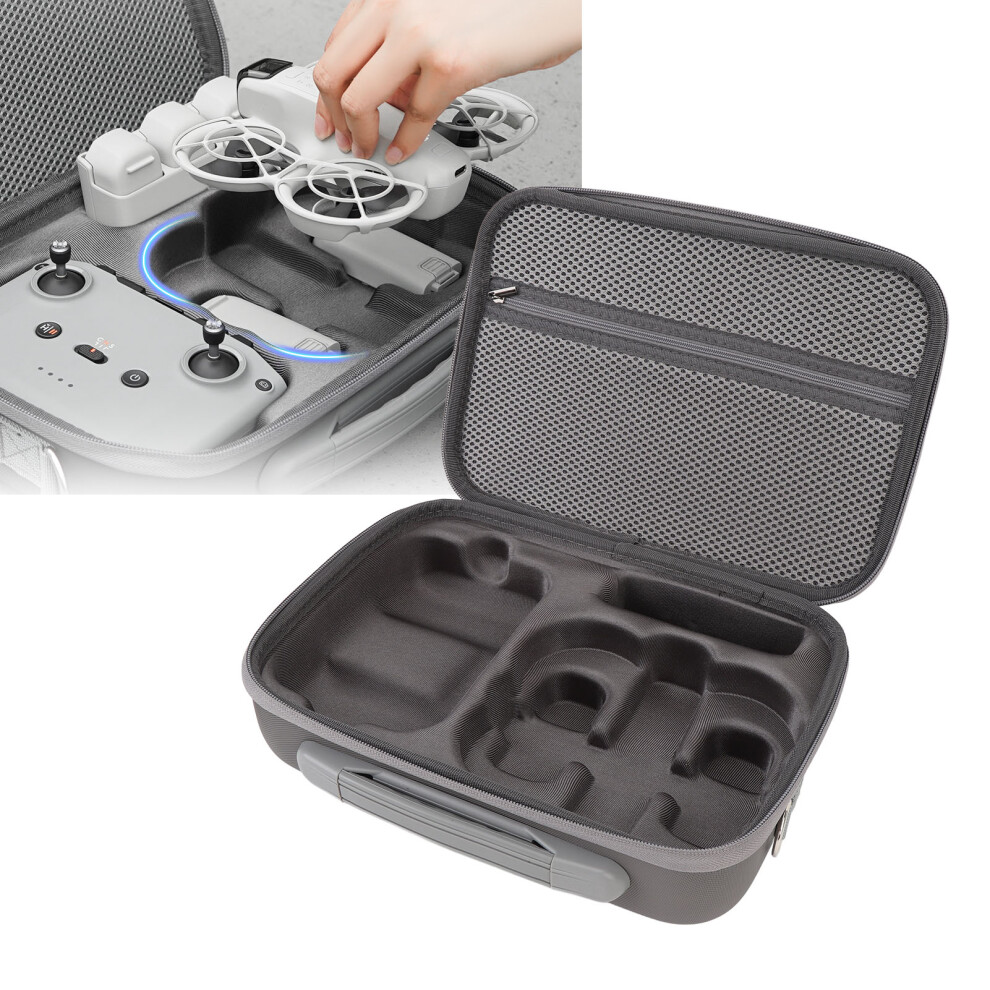 Pu Carrying Case With Shoulder Strap For Neo Drone And Accessories Gray 5011331110240