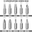 33-delige set beschadigde schroevenextractors en schroevendraaierbits Easy Out voor gestripte bouten 6