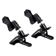 Borduurringclip, 360 draaibaar, verstelbare tafelkruissteekclip, opening tot 4,03 cm, voor naaldnaaien, 2 stuks