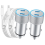 Autolader, 2-pack 40W Dual Port Fast USB C-lader Power Lighter-adapter met 3FT naar kabel 7