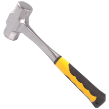 Voorhamer, zwaar uitgevoerd, eendelige baksteenboorhamer, bouwconstructie (afmeting: 2 lb)