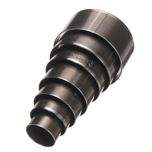 7 stuks korte hoofdhuid met perforatie leren ronde mes gereedschap DIY hand boren stalen perforatie riem gat