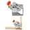 Open type haakse klem Houtbewerking Snelzoeker Techniek DIY 2