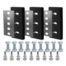 Modificatieset voor sneeuwblazerwaaier - 1/4 inch, 3-blads universeel, voor modificatie van 2-traps machine