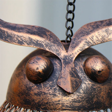 Uilenvoederbak, hangend, ijzer, wilde papegaai, parkietaccessoires, tuindecoratie, cadeaus