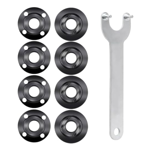 Haakse slijpermoer, 5/8-11 flens metalen borgmoer