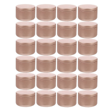 24 stuks decoratieve etiketten voor kaarsenpotten, lege blikken, blikhouders, ronde containers, C