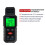 CO2-meter Luchtkwaliteitsmonitor Handheld 5000 ppm meting Koolstofdioxide /-detector S8601A 2