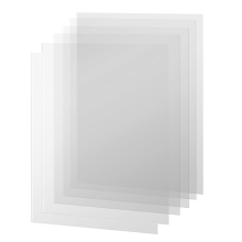 6 stuks FEP-film 3D-printeraccessoires, voor Mars 2, 2 Pro Photon Mono, Mono 4K, 200 x 140 0,15 mm