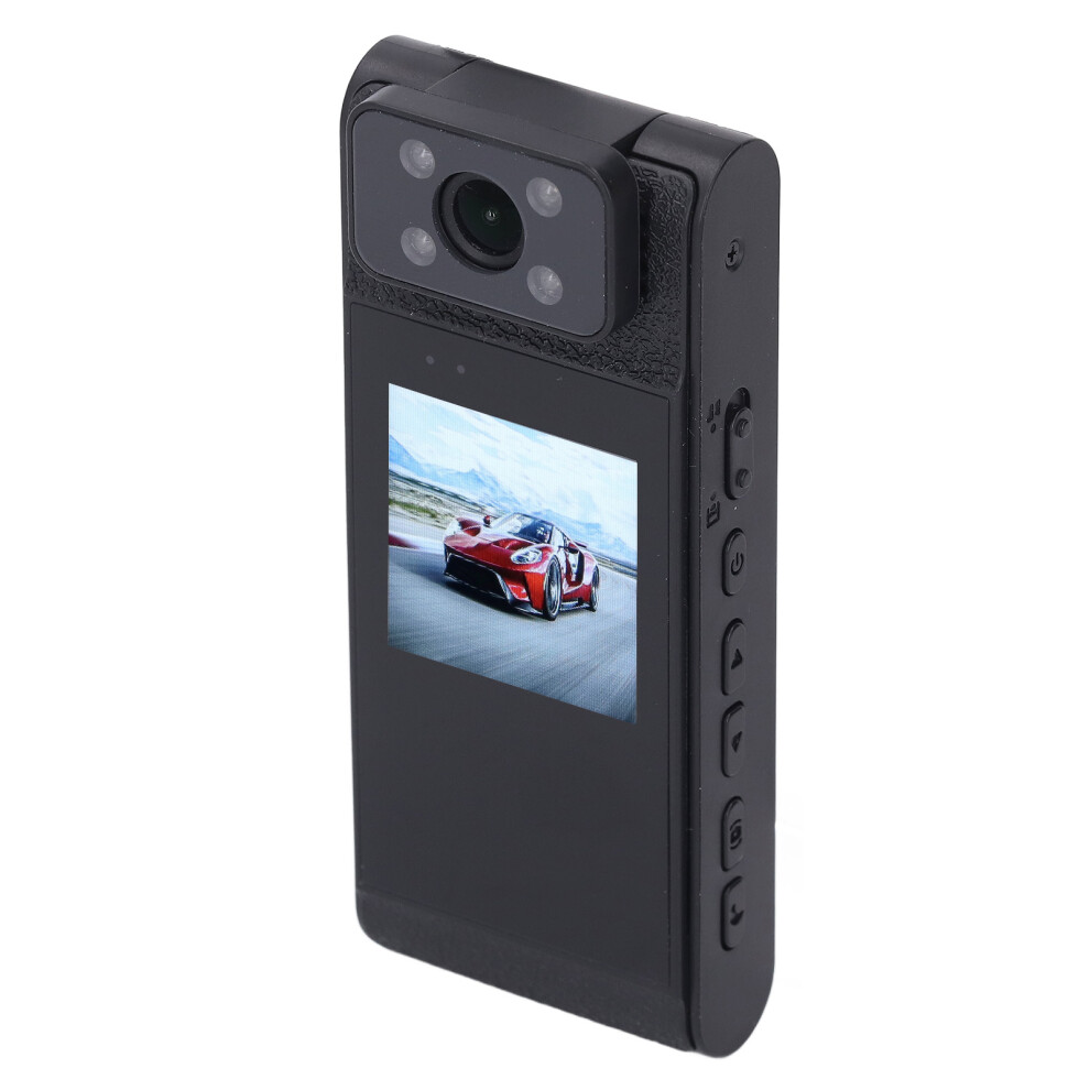 Portable 2K Body Worn Camera With 1.55In Screen, 180 Rotatable Lens 4951331111582