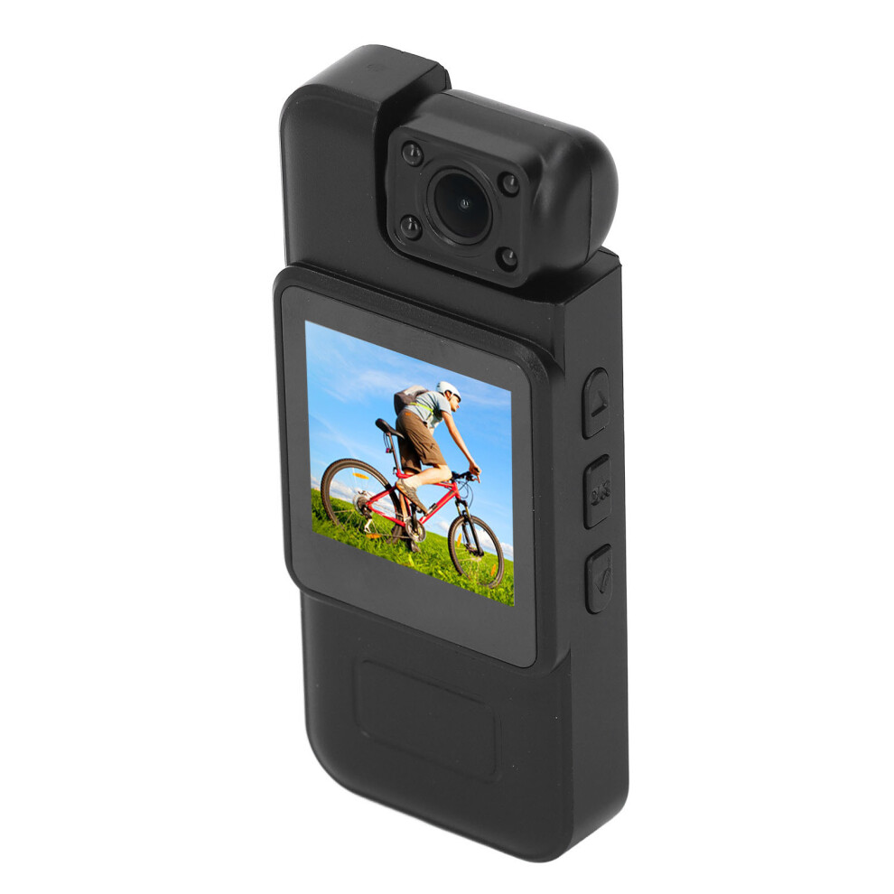 4K Body Cam With 1.54In Screen, 128Gb Support, Infrared Video 5091331111652