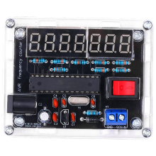 Frequentiemeter, 10 MHz meter DIY Kit Teller AVR met behuizing 0,000 001 Hz resolutie