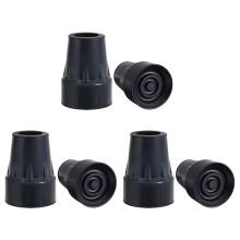 Krukpunten, 1 inch zware, antislip rubberen vervangende voetdoppen, pads, 6 stuks