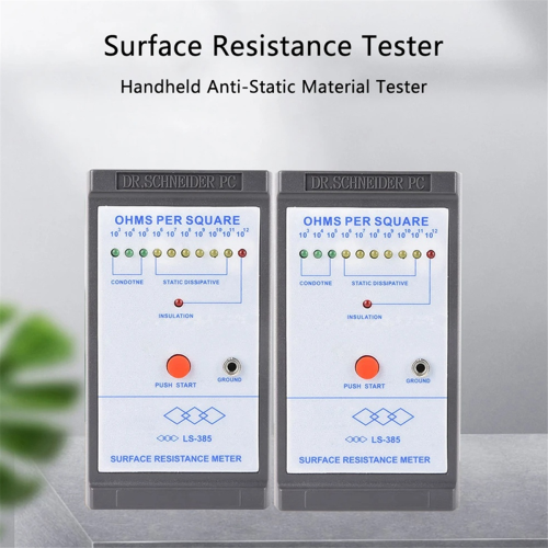 -385 LED-display weerstandstester antistatische test inductie ohmmeters test met indicator 2