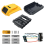 20V 5-Cell 18650 Batterij Plastic Behuizing Onderdelen Vervanging voor Max Compact DCB201 1