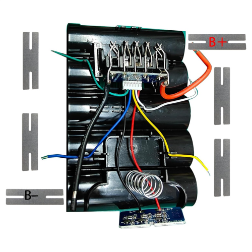 20V 5-Cell 18650 Batterij Plastic Behuizing Onderdelen Vervanging voor Max Compact DCB201 2
