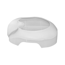 3D Kunst Gezicht Gips Mal DIY Opbergplaat Siliconen Huisdecoratie Beton Hars Kaarsbeker Mal-B