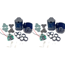2 sets 12V DC elektrische handboormachine Li-ion batterijbeschermingsbord 18650 lithiumbox circuitpakket