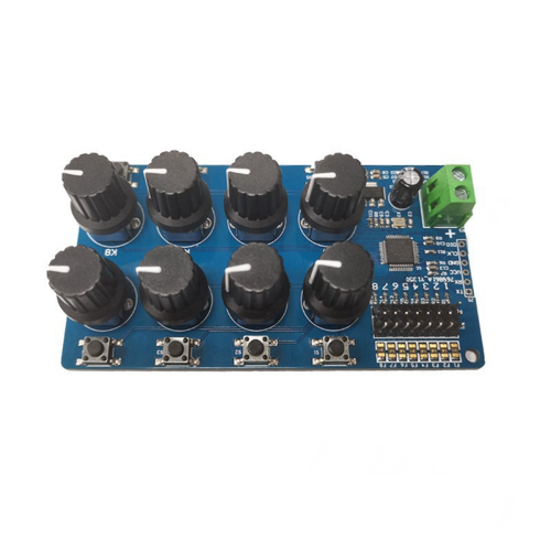 8CH draaiknop servodriver 8 kanaals/weg controller board overstroombeveiligingstester 1