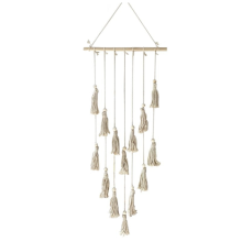 Hangende fotowanddecoratie, Boho-kamer, slaapkamerframe, collagebord met lampklem