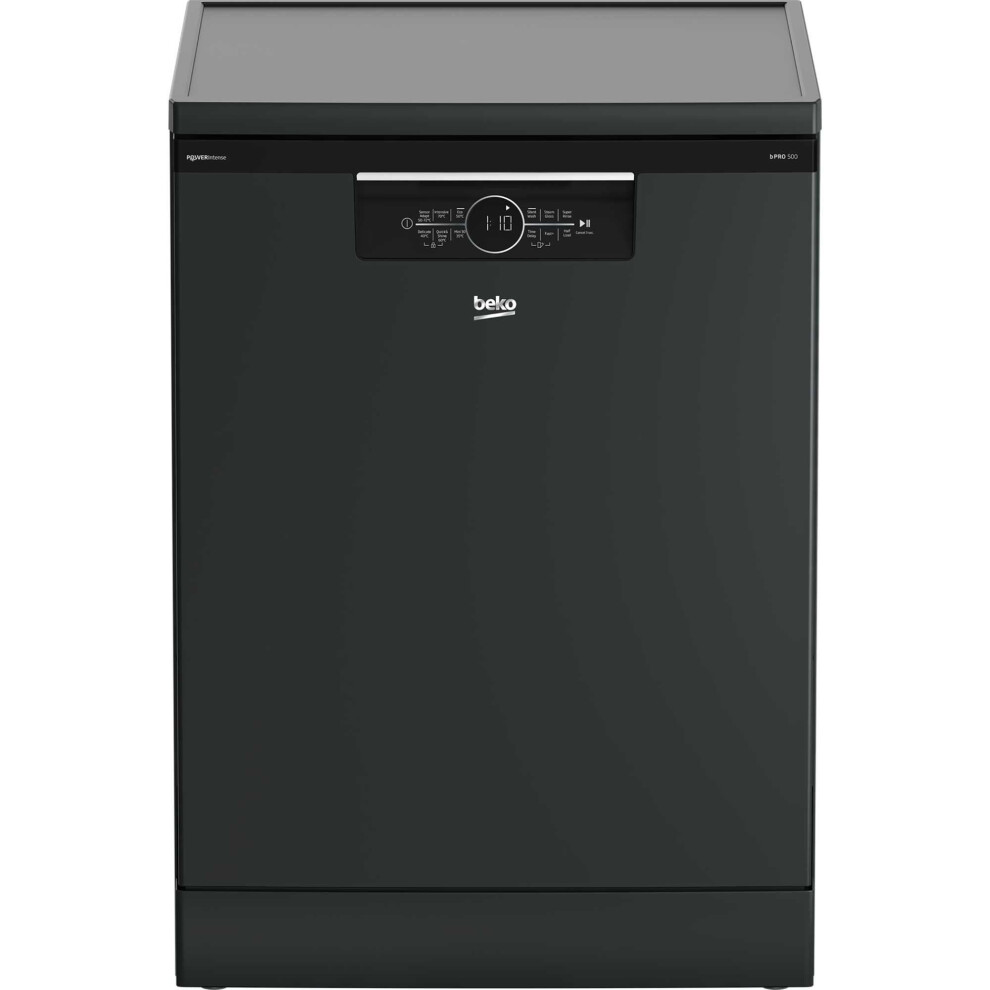 Beko Bdfn36540pa 60Cm 15 Place Setting Dishwasher - Grey