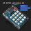 Rekenmachine DIY Kit 51 Microcontroller Zelfgemaakte digitale buizenprintplaat Lassen Training Elektronica 4