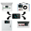 KWS-AC305 Wattmeter Vermogensmeter Dubbele voltmeter AC 0-500V Spanning 0-50KW Analyzers 5