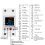 Din-rail dubbel display, instelbare overspanning, stroom en onderbeveiliging 6