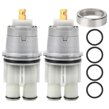2 stuks RP46074 douchepatronen vervanging voor 13/14 serie enkelvoudige hendelklep onderdelen reparatieset