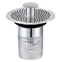 Gootsteenafvoerstopper Vloerfilter Badkamer Wastafel -Up Core Haar Anti-Blocking Zeef A