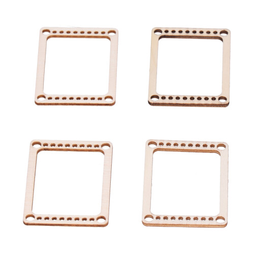 4pcs Weaving Looms Kit Wooden Mini Weaving Frame 2