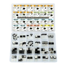 SOT-23 Elektronische componenten, transistors, BJT's, MOSFET's, diodes, Schottky, schakelaars, 24 typen